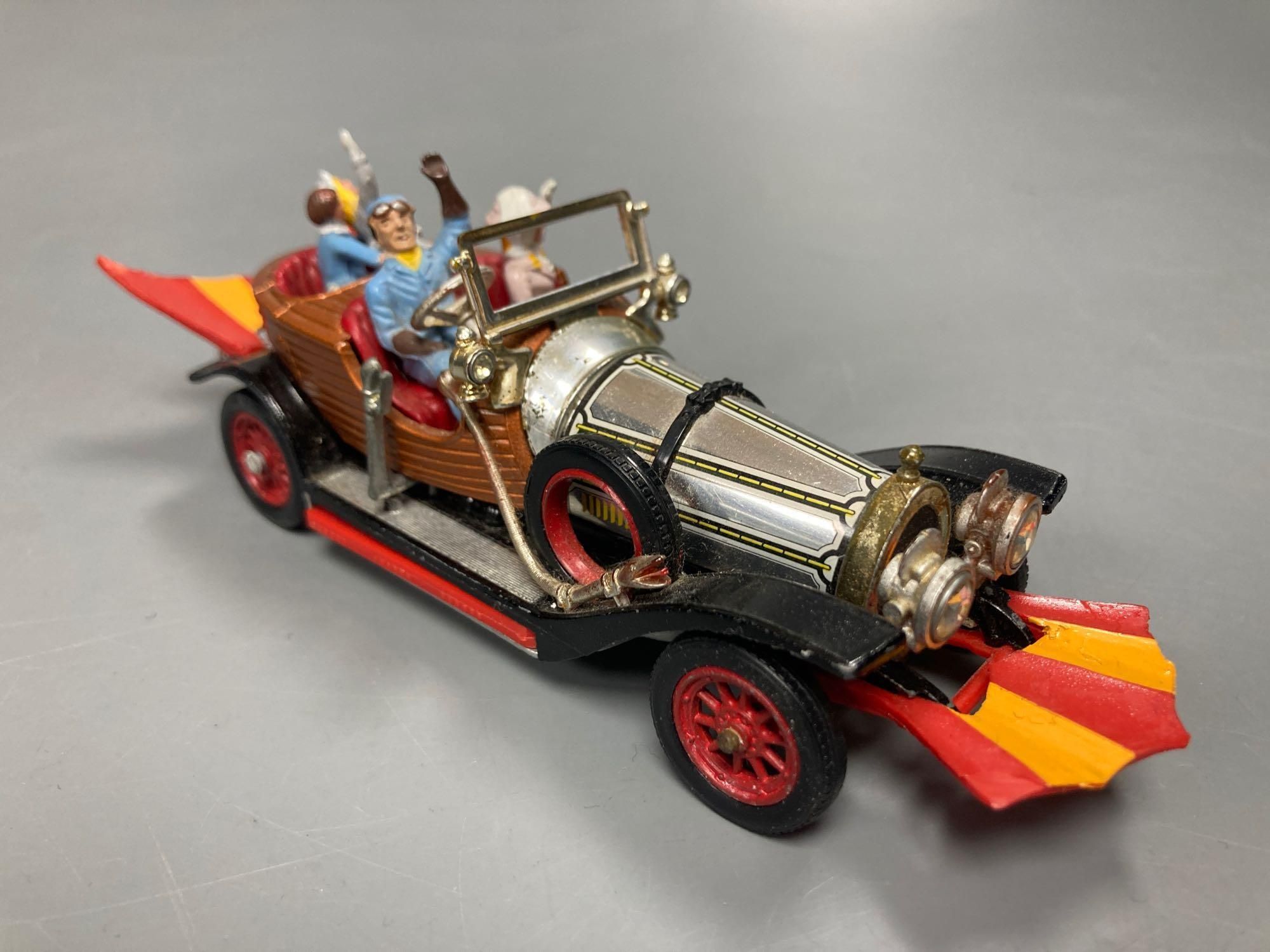 Corgi Toys 266 Chitty Chitty Bang Bang, unboxed, 15cm long